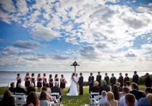 The Currituck Club Waterfront Wedding Ceremony