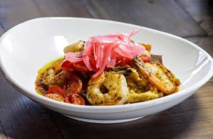 Blue Water Grill shrimp dish