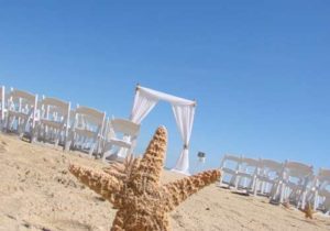 I Do OBX Chairs complete beach setup