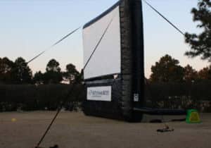 Kitty Hawk Kites 18 foot Outdoor Inflatable Projector Screen