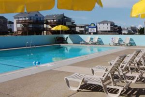 OBX Lodging swimming pool