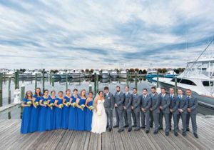 Wedding Party at Pavilion at Pirates Cove