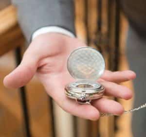 Grooms pocket watch