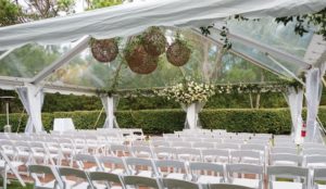 Outer Banks wedding tents
