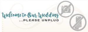 Unplugged weddings
