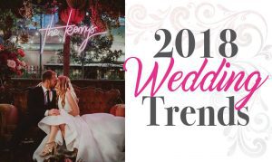 wedding trends 2018