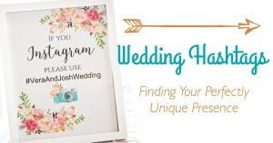 wedding hashtags