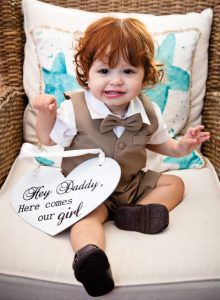 children in outer banks weddings