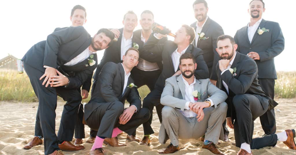 The Big Day: Grooms Sport Their Style