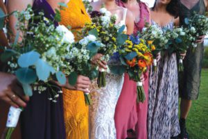 different bridesmaid dresses