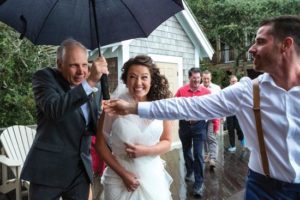 wedding day rain
