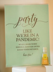 obx wedding pandemic card