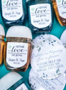 obx wedding covid sanitizer