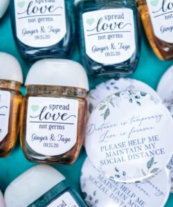 obx wedding covid sanitizer