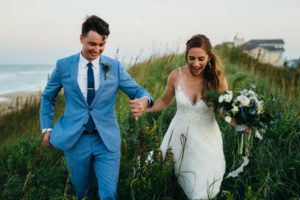 obx beach wedding
