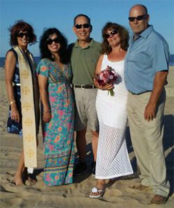 obx officiant beach wedding