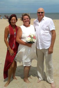 obx couple wedding