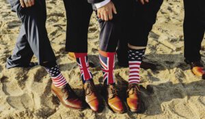 outer banks wedding guide grooms socks