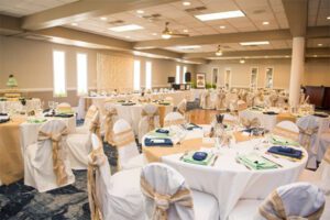 Outer Banks wedding event room