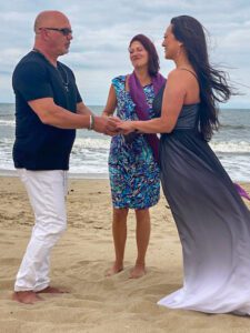 outer banks beach wedding