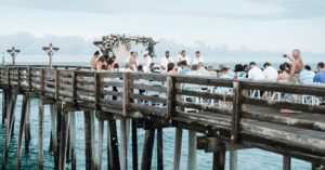 pier wedding