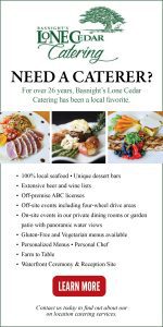 Basnight's Lone Cedar Catering 300x600 banner